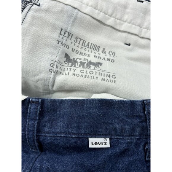 Levi's Men's Straight Leg Pants W36 L32 Blue Denim CW3117 - Picture 3 of 9